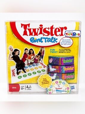 Vintage Twister Girl Talk Game Brand New